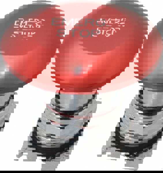 Extended Jumbo Mushroom Head Pushbutton Switch Emergency Stop